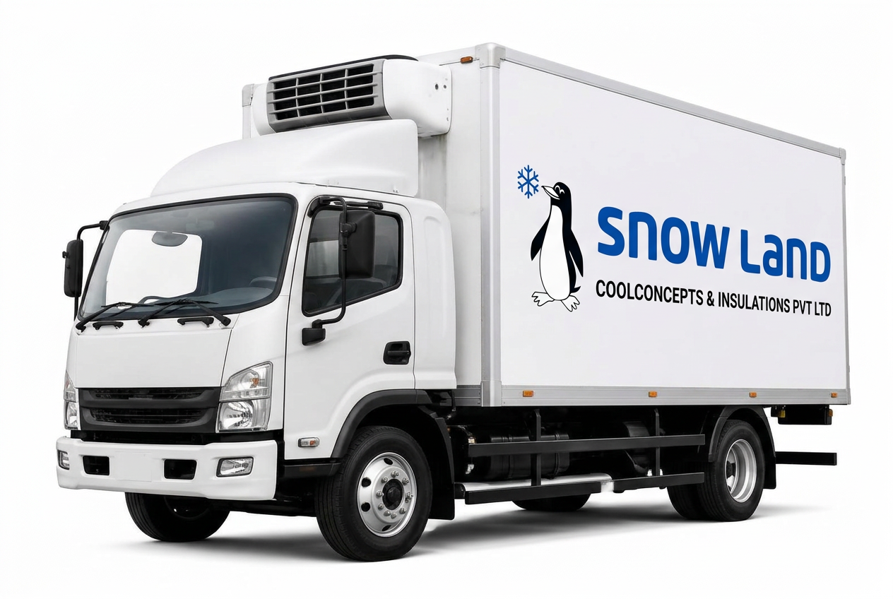 Snow Land refrigerated medium commercial vehicle